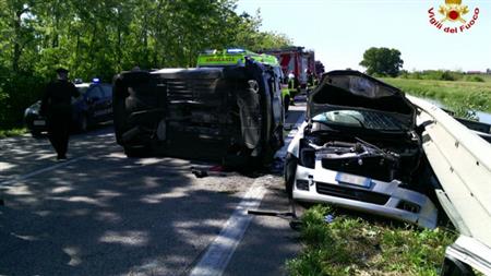  INCIDENTE SULLA ROMEA: MUORE UNA 35ENNE